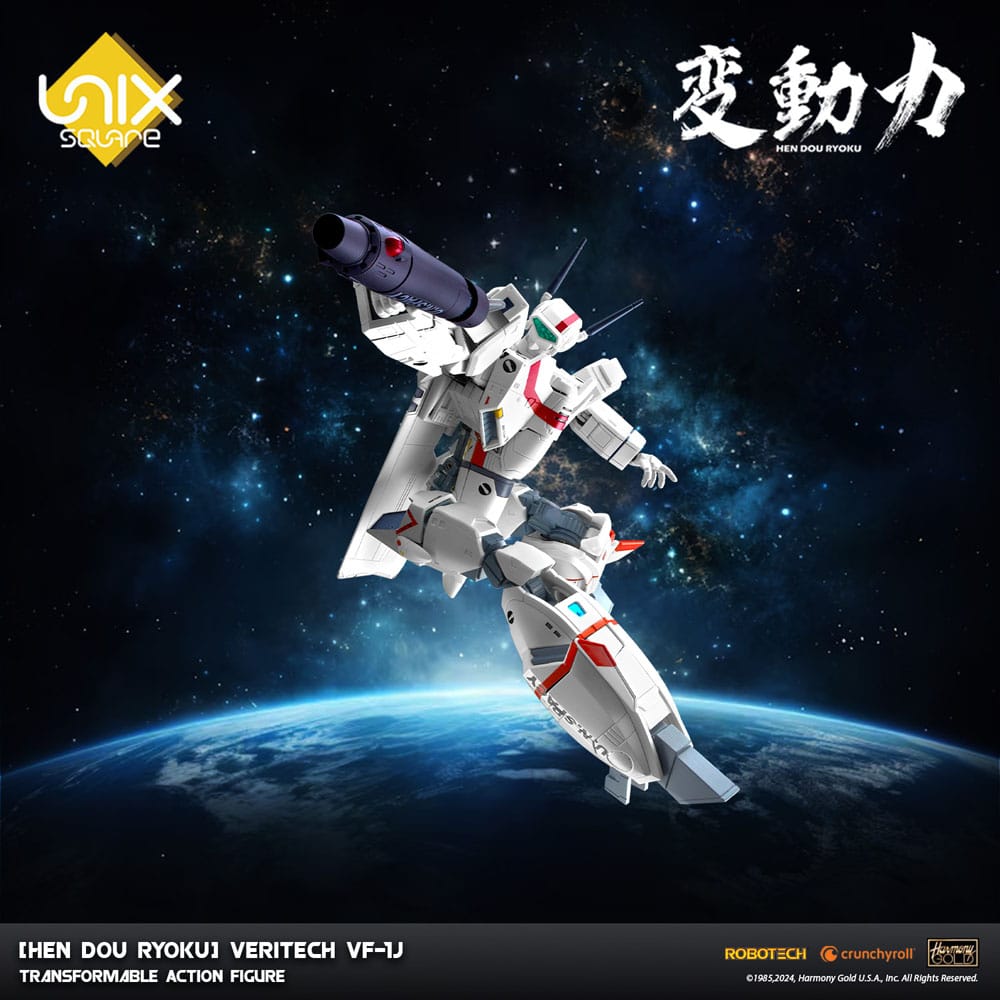 [PREORDER] Hen Dou Ryoku Veritech Diecast Action Figure VF-1J 21 cm