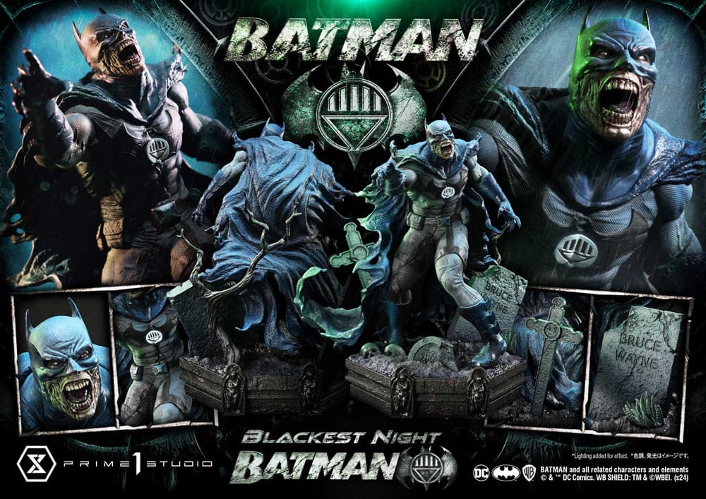 [PREORDER] Batman Premium Masterline Series Statue Batman Blackest Night Version 45 cm