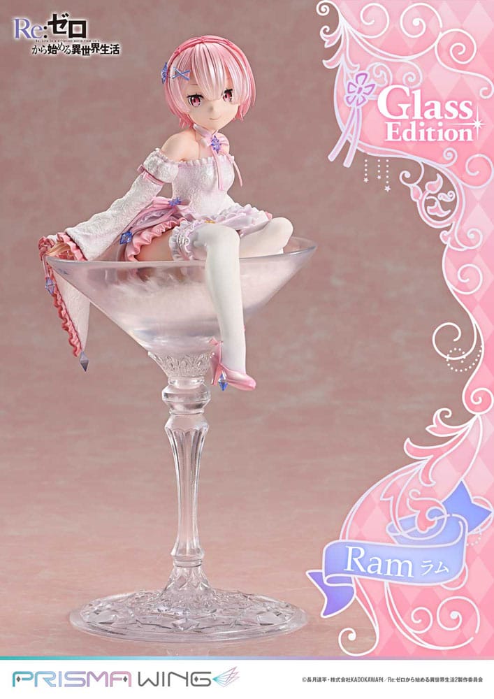 [PREORDER] Re:ZERO Starting Life in Another World Prisma Wing PVC Statue 1/7 Ram Glass Edition 24 cm