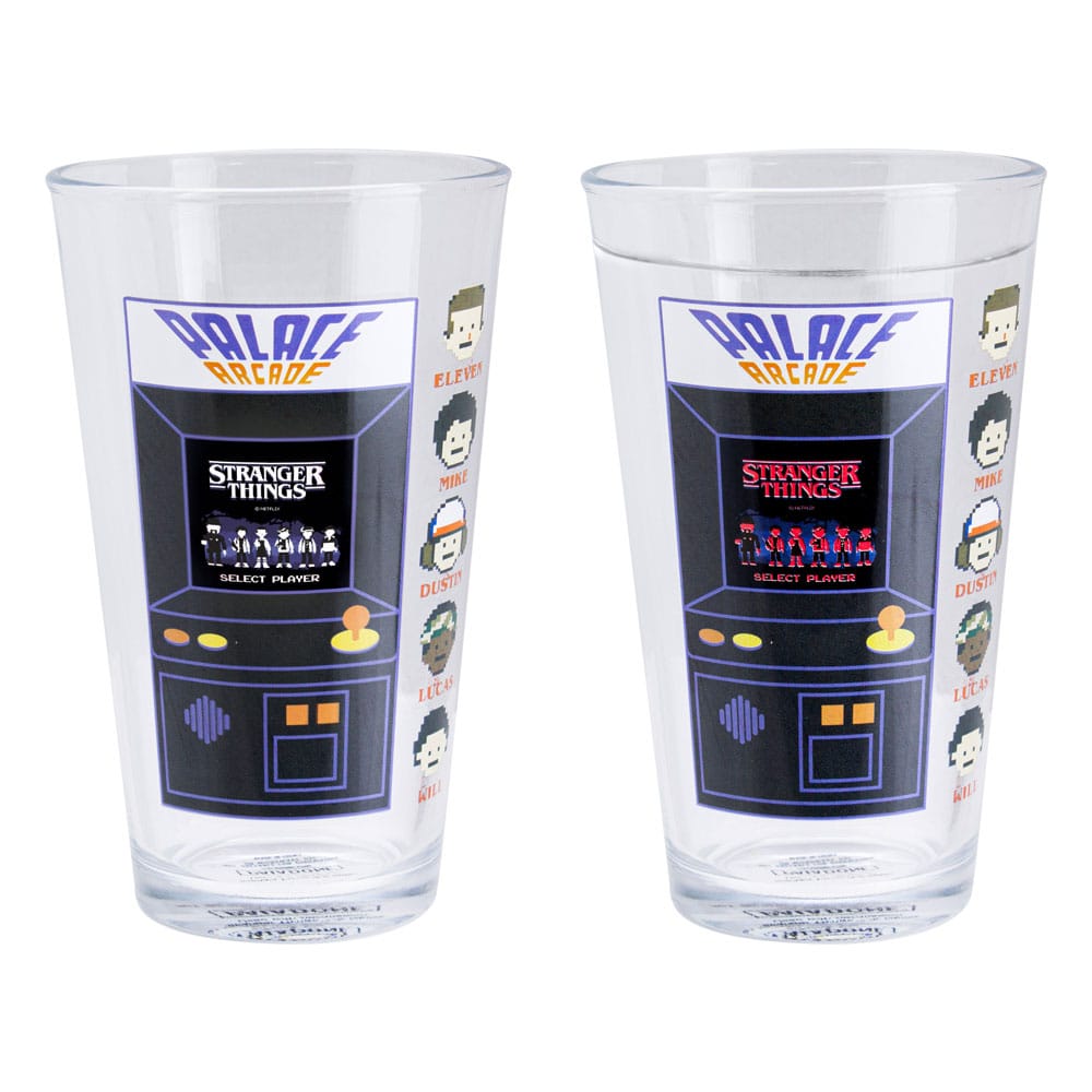 STRANGER THINGS - Arcade - Colour Change Glass