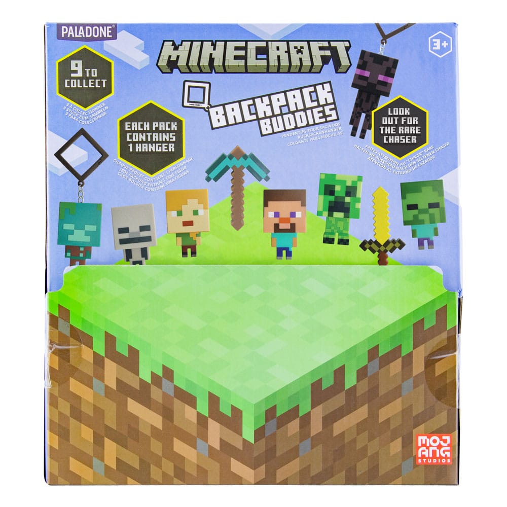 [PREORDER] Minecraft Backpack Buddies Mystery Bags Series 4 Display (24)