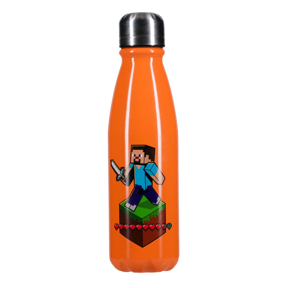 MINECRAFT - Steve - Metal Water Bottle 500ml