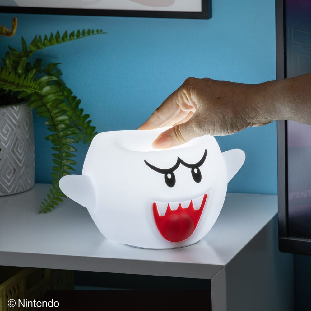 SUPER MARIO - Boo - Silicone Light Rechargeable 15cm