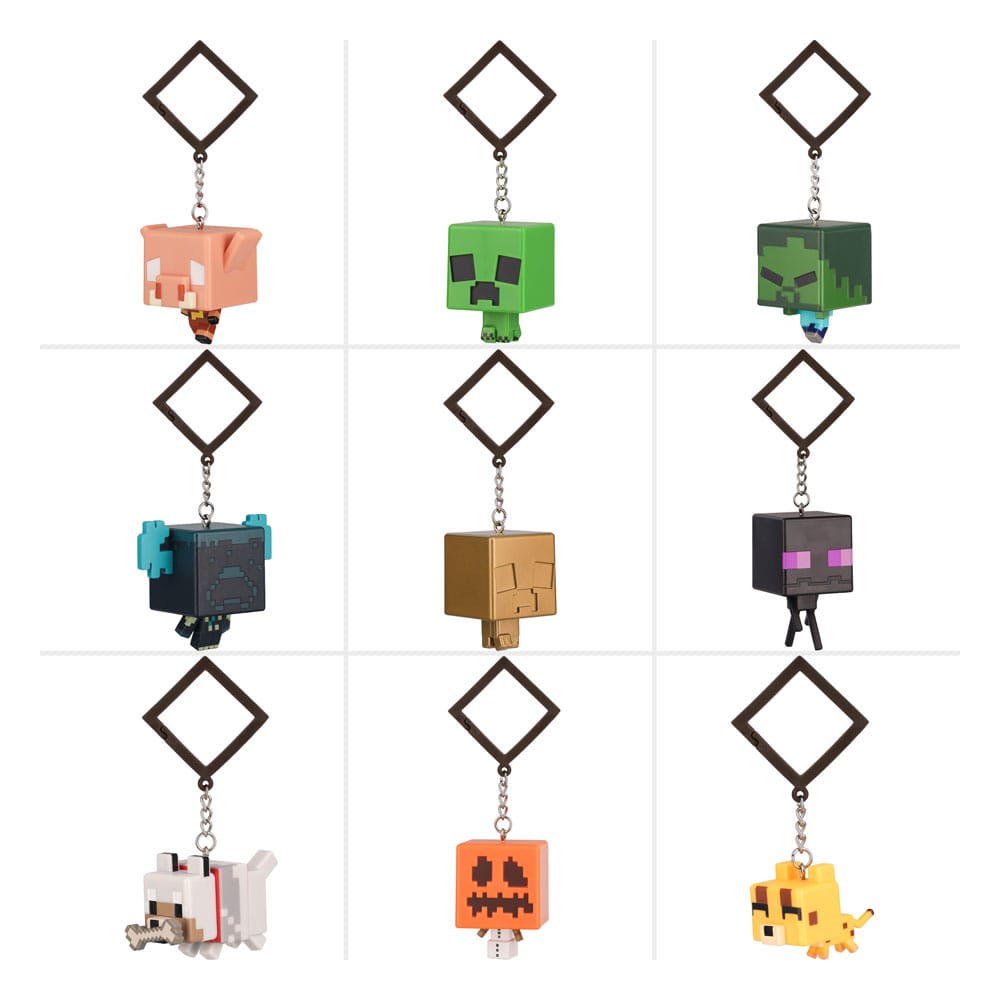[PREORDER] Minecraft Backpack Buddies Mystery Bags Series 3 Display (24)