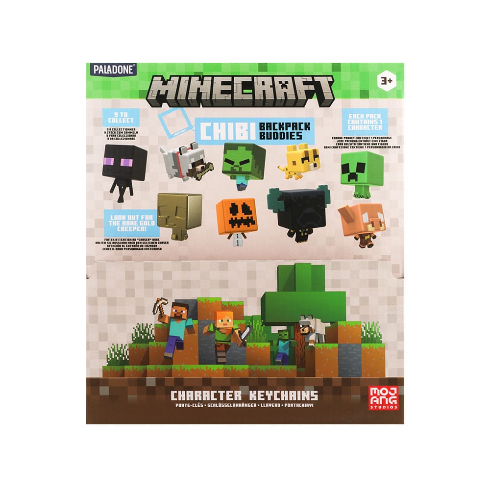 [PREORDER] Minecraft Backpack Buddies Mystery Bags Series 3 Display (24)