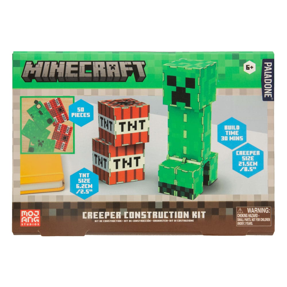 MINECRAFT - Creeper & TNT - Construction Kit