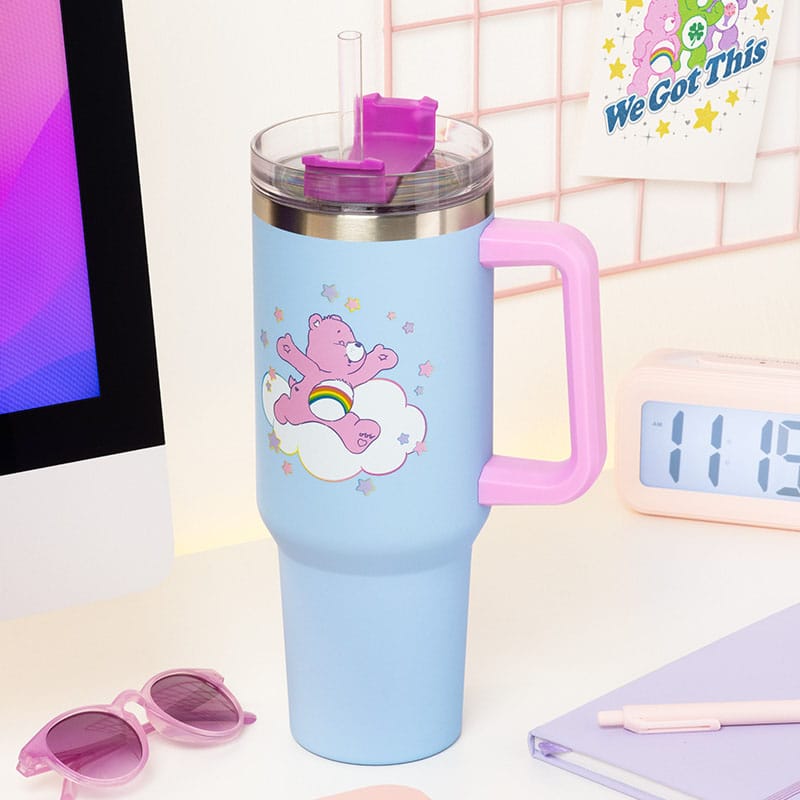 CARE BEARS - Travel Mug XL 1200ml with straw