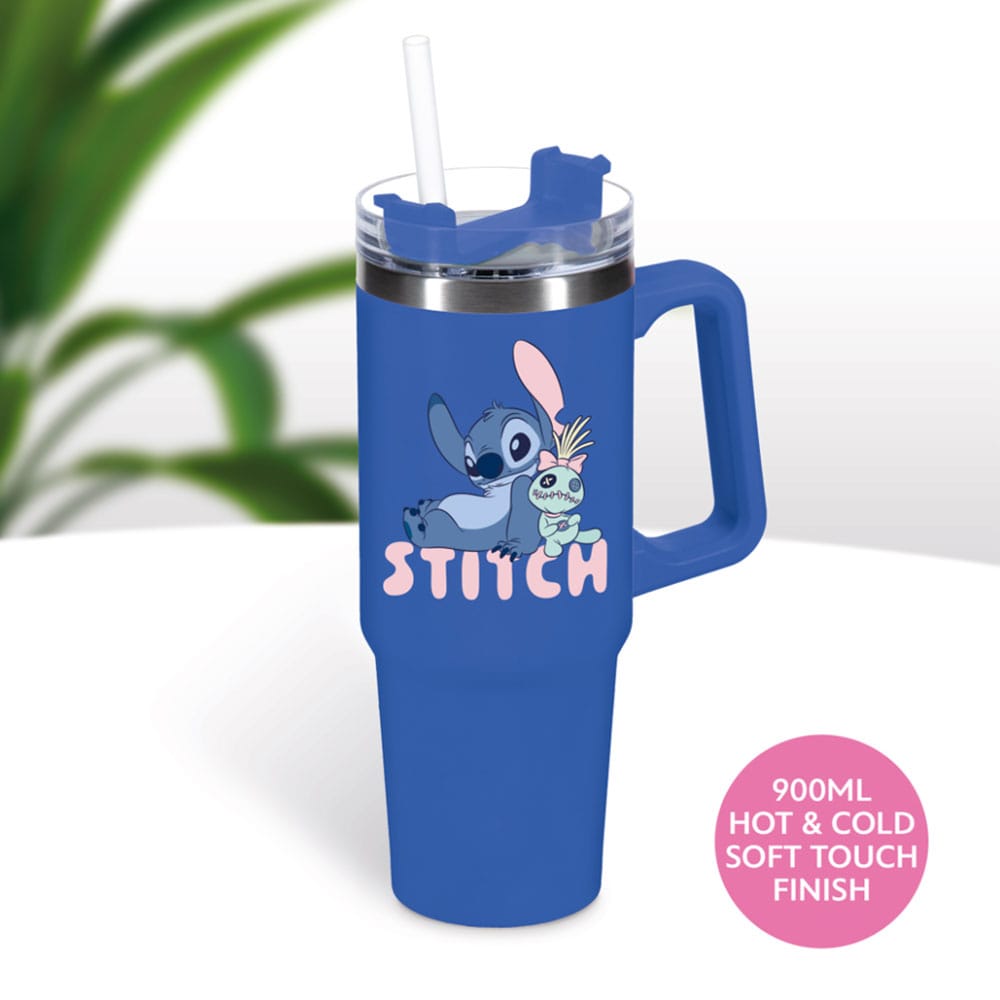 [PREORDER] STITCH - Travel Mug XL 900ml with straw