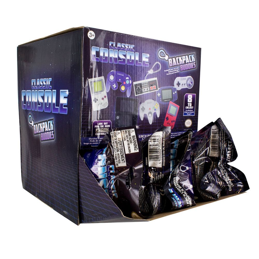 [PREORDER] Nintendo Backpack Buddies Mystery Bags Display Classic Console (24)