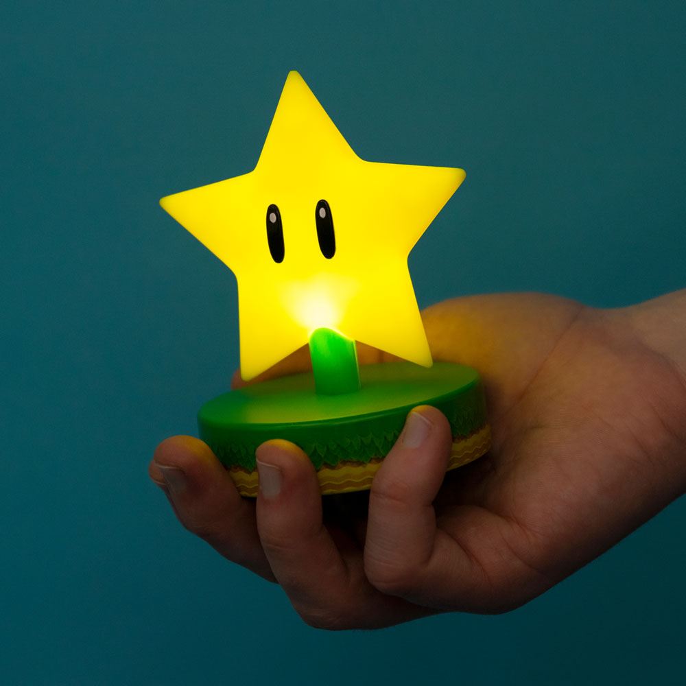 NINTENDO - Super Star - Icon Light 3.9inch