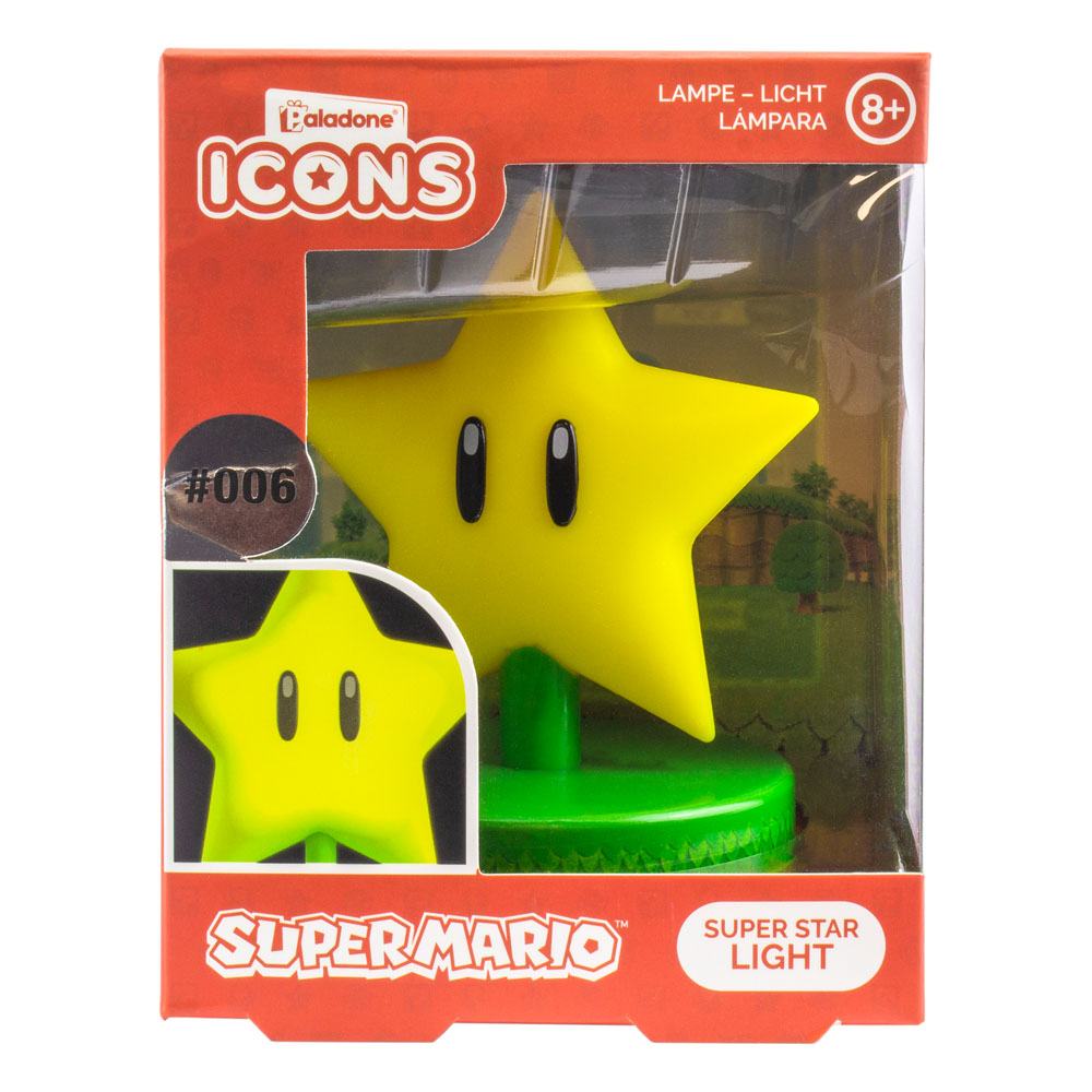 NINTENDO - Super Star - Icon Light 3.9inch