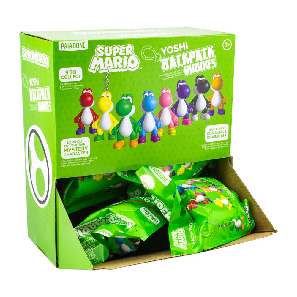 [PREORDER] Super Mario Backpack Buddies Mystery Bags Display Yoshi (12)