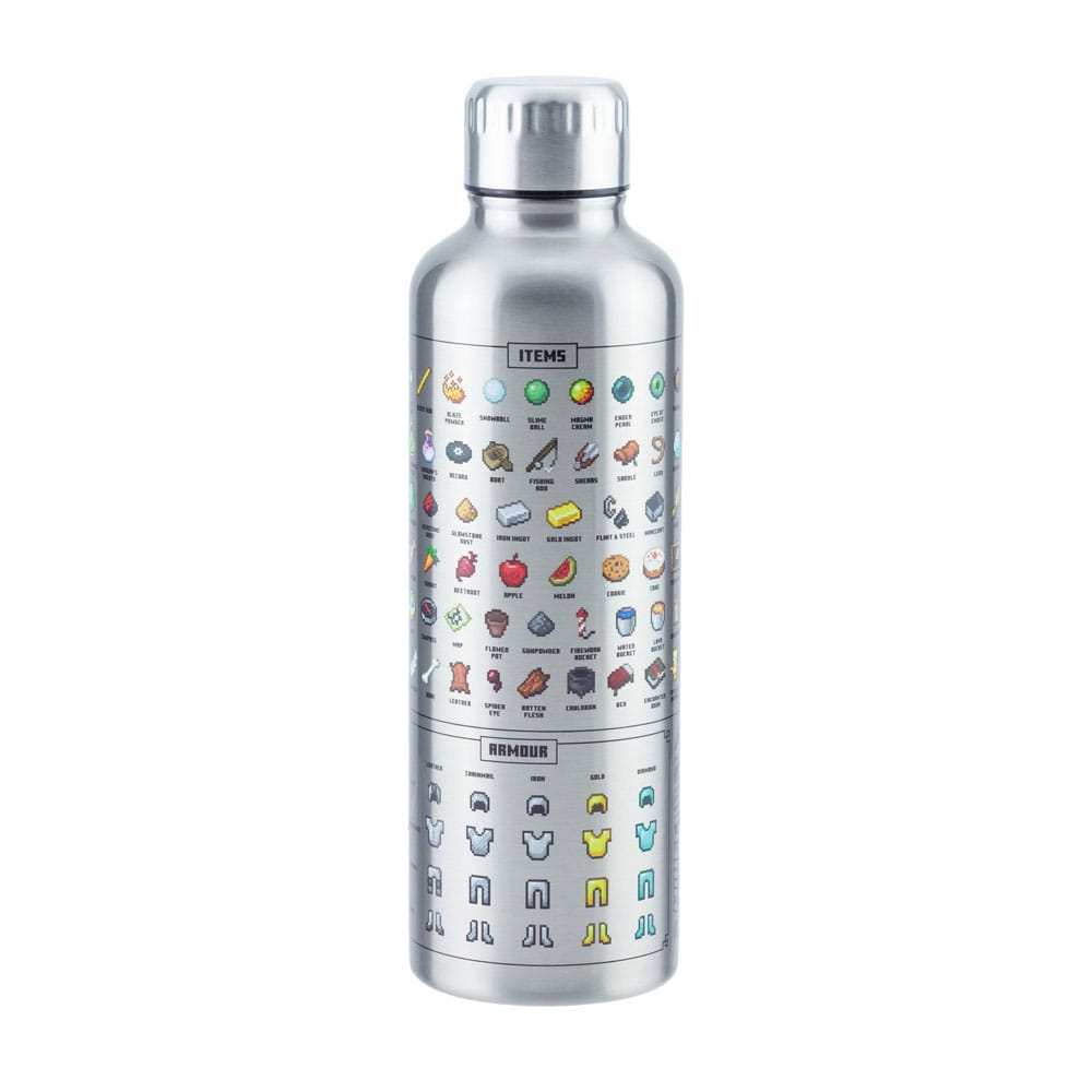MINECRAFT - metal water bottle 500ml