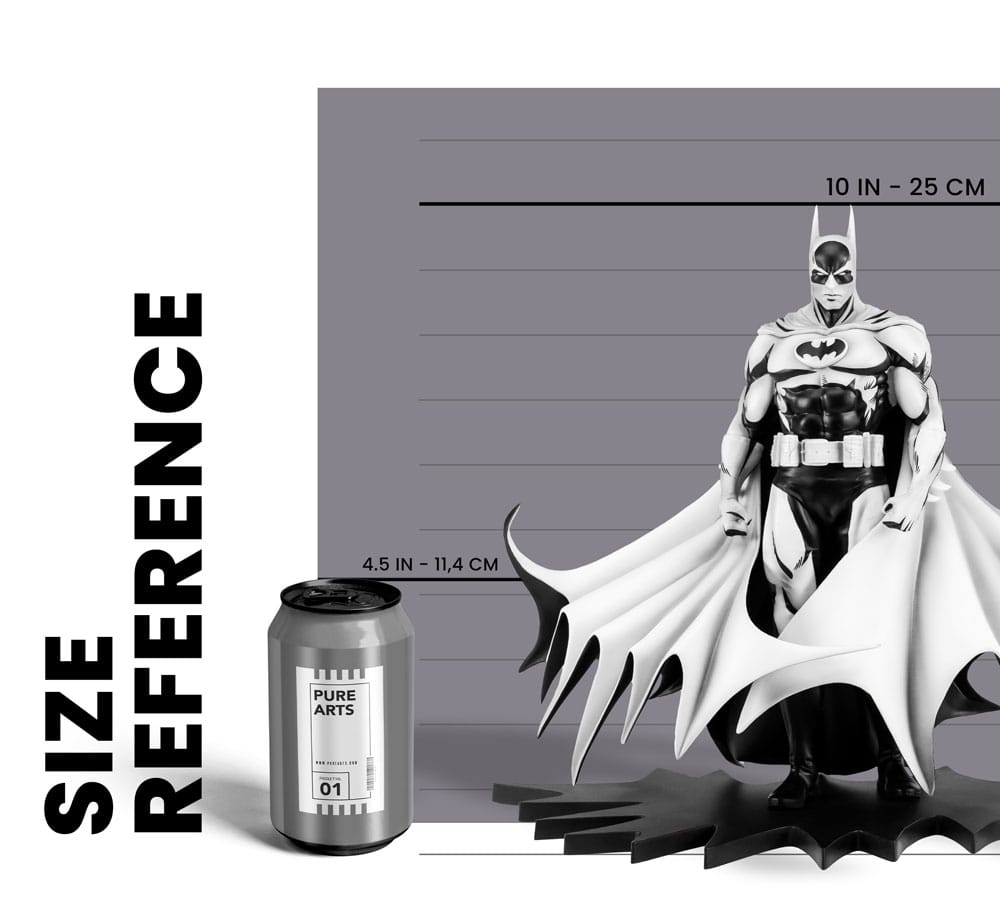 [PREORDER] Batman PX PVC Statue 1/8 SDCC 2024 Batman Black & White Version 27 cm