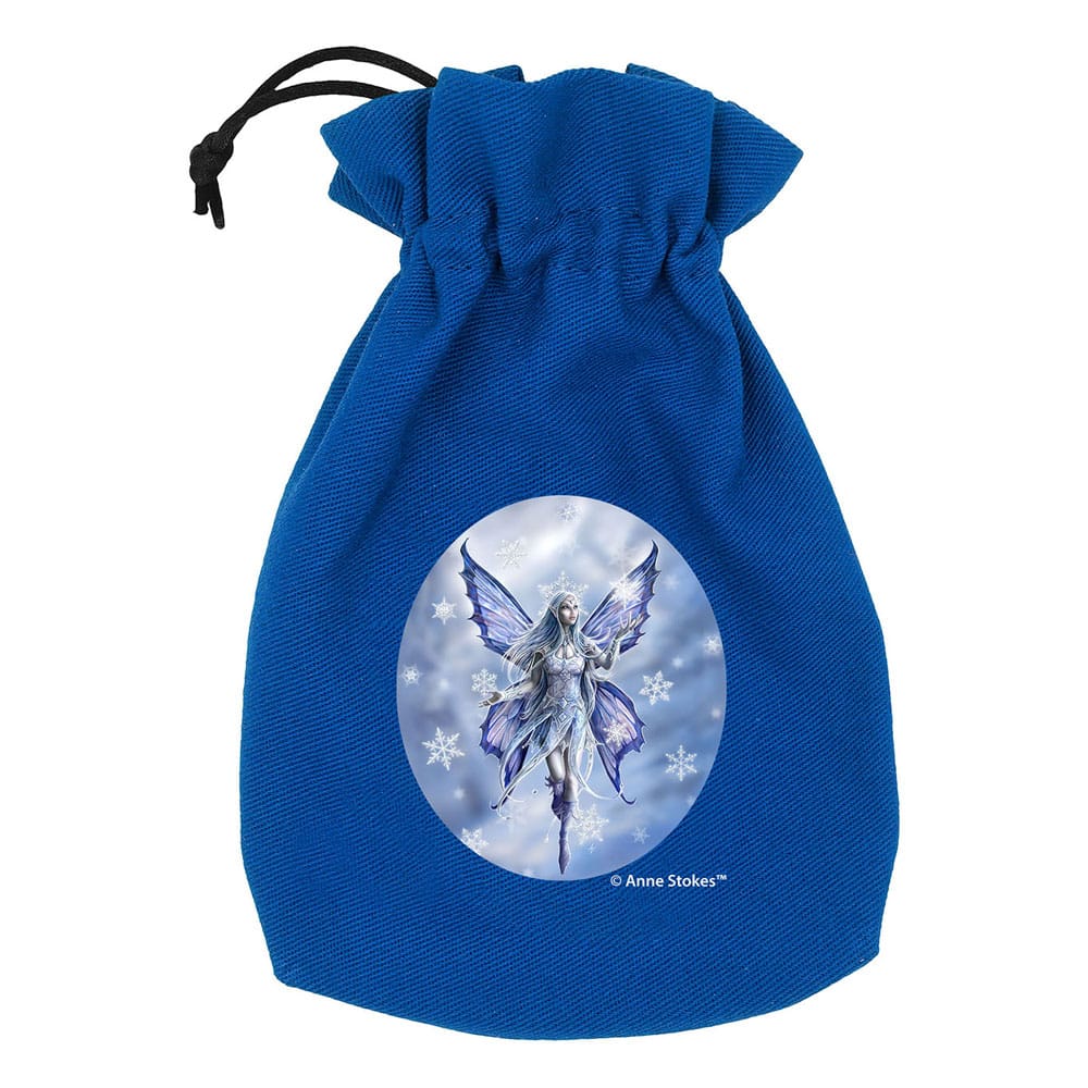 [PREORDER] Anne Stokes Dice Pouch Snow Fairy