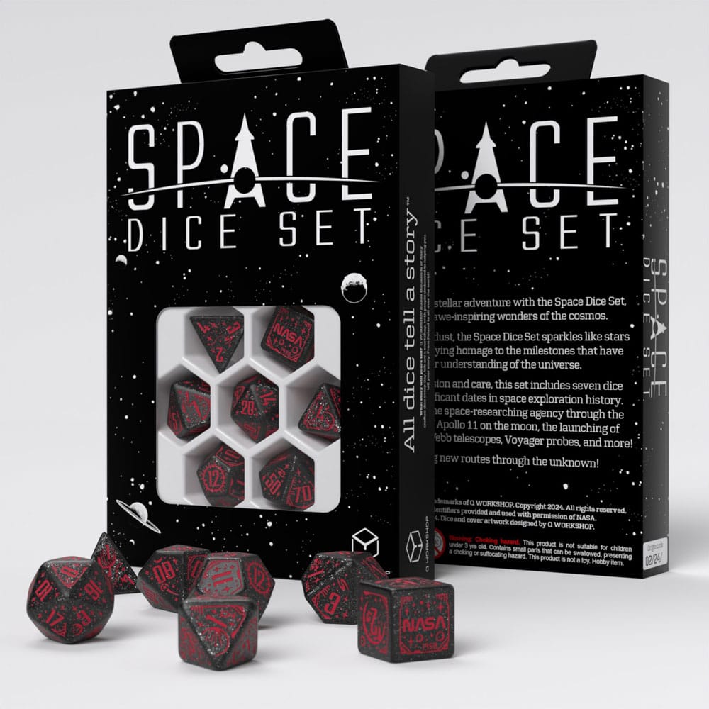 [PREORDER] Space Dice Set Voyager (7)