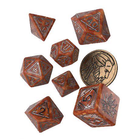 [PREORDER] The Witcher Dice Set Geralt The Monster Slayer (7)