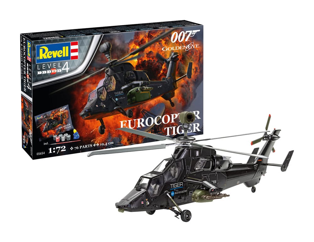 [PREORDER] James Bond Model Kit Gift Set 1/72 Eurocopter Tiger (GoldenEye)