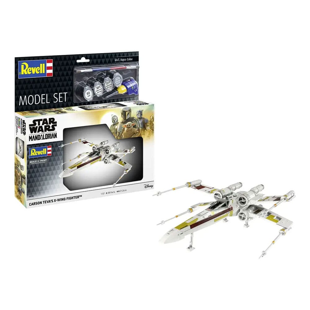 [PREORDER] Star Wars Model Kit with basic accessories 1/57 Carson Teva's X-Wing Fighter 22 cm