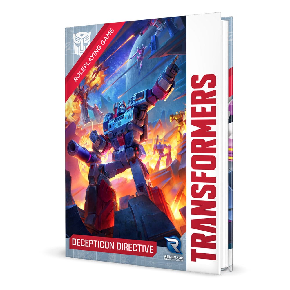 [PREORDER] Transformers RPG book Decepticon Directive Sourcebook *Englische Version*