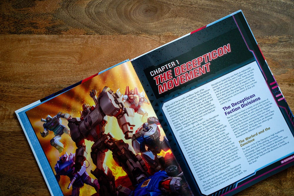 [PREORDER] Transformers RPG book Decepticon Directive Sourcebook *Englische Version*
