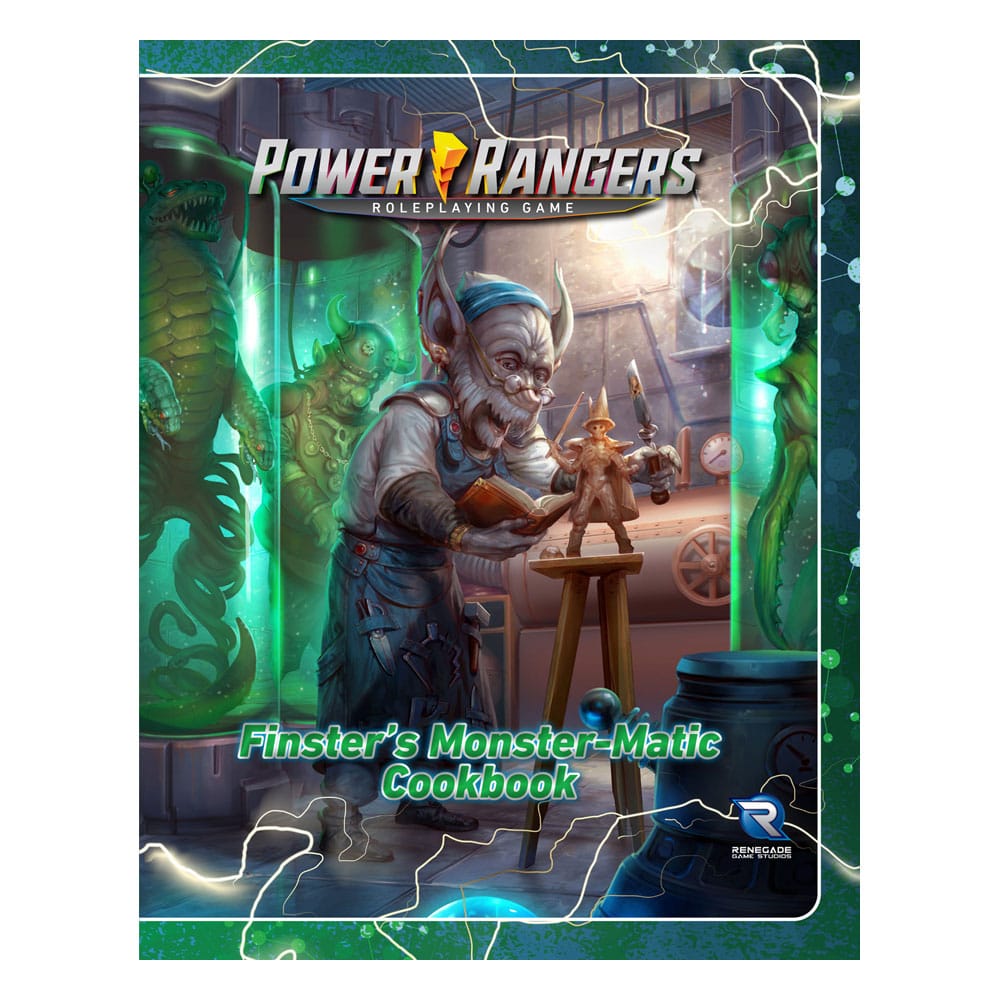 [PREORDER] Power Rangers RPG book Finster's Monster-Matic Cookbook Sourcebook *Englische Version*