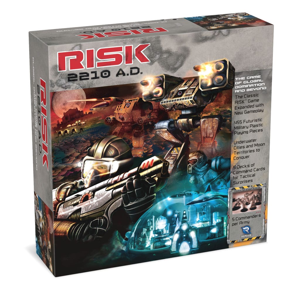[PREORDER] Avalon Hill board game Risk 2210 A.D. *English Version*