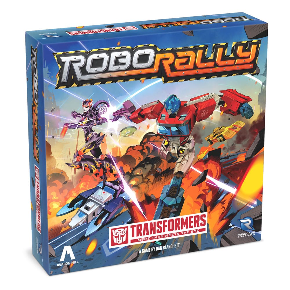 [PREORDER] Avalon Hill board game Robo Rally Transformers *English Version*