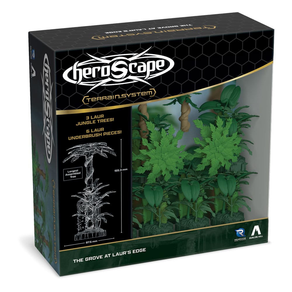 [PREORDER] Heroscape Expansion The Grove at Laur's Edge Terrain *English Version*