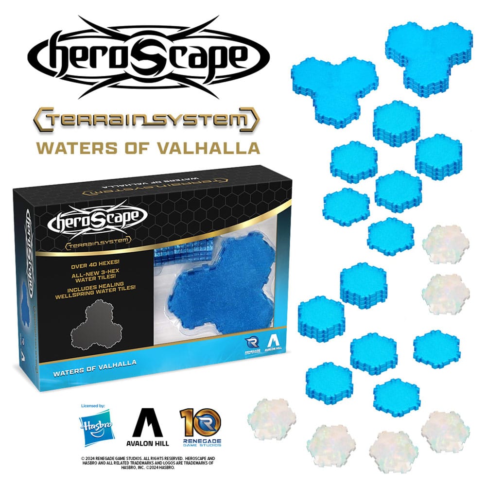 [PREORDER] Heroscape Expansion Waters of Valhalla Terrain *English Version*