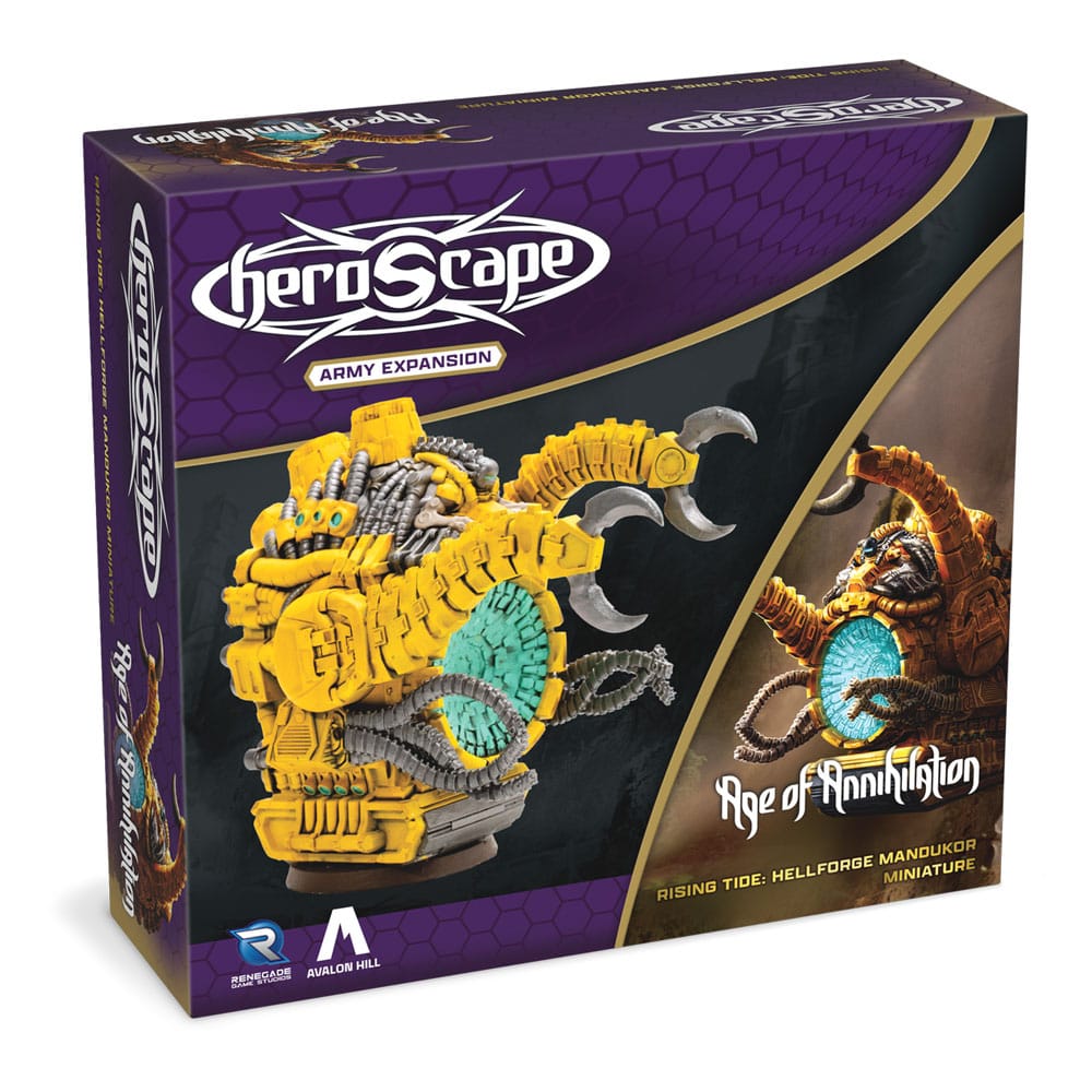 [PREORDER] Heroscape Expansion Rising Tide - Hellforge Mandukor Army *English Version*