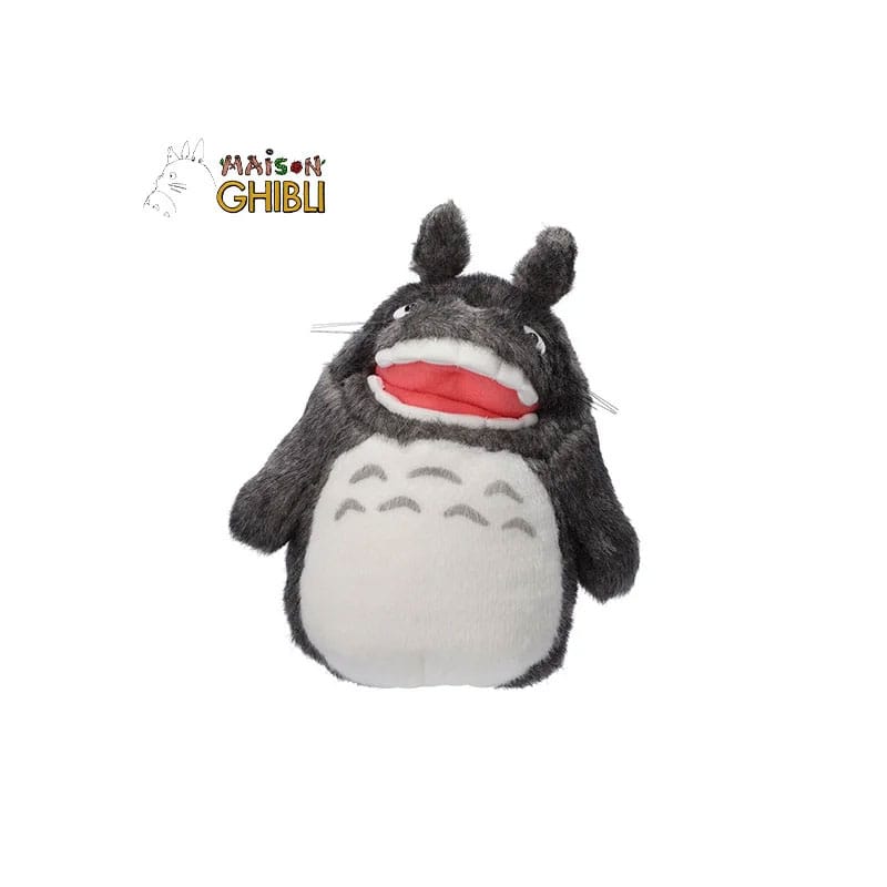 MY NEIGHBOUR TOTORO - Grey Totoro Roaring - Acrylic Plush M