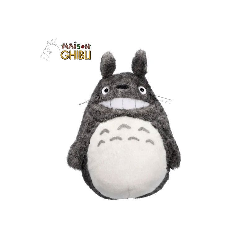 MY NEIGHBOUR TOTORO - Grey Totoro Smiling - Acrylic Plush M