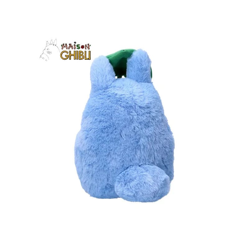 MY NEIGHBOUR TOTORO - Blue Totoro with leaf - Nakayoshi Plush