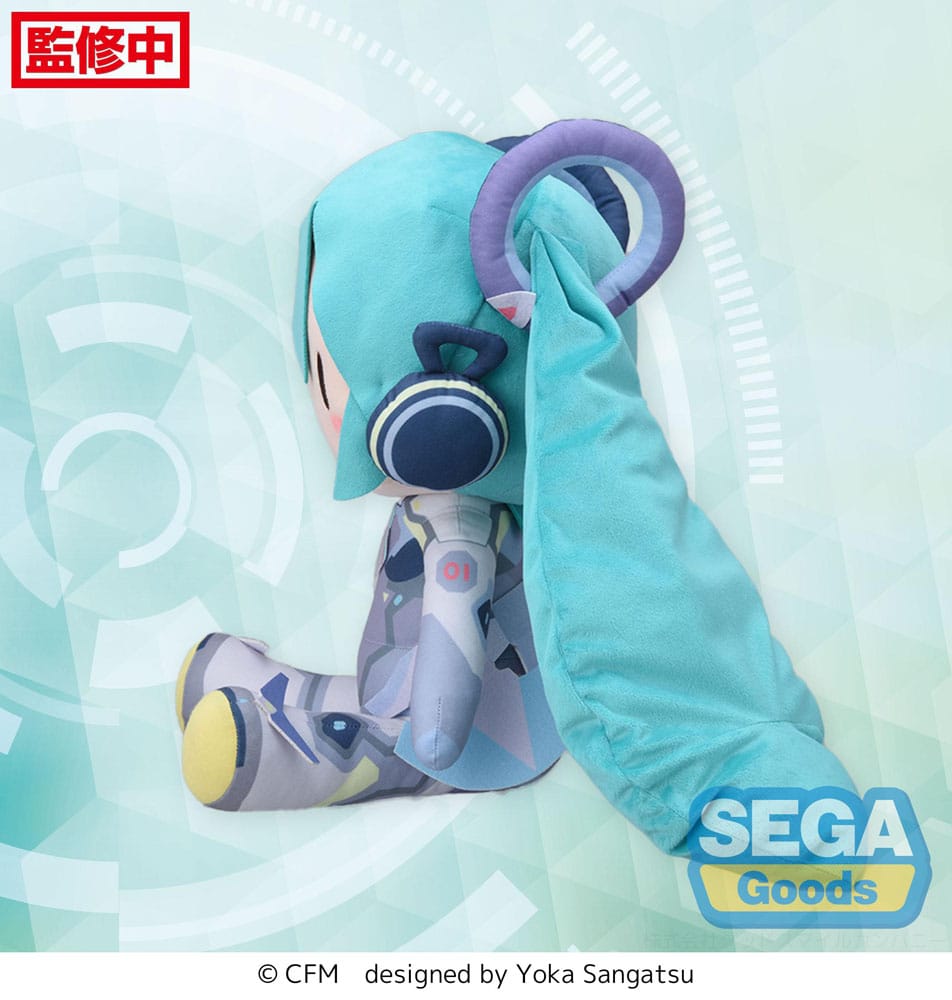 [PREORDER] Character Vocal Series 01: Hatsune Miku Fuwa Petit Plush Figure Hatsune Miku Miku with You 2024 Ver. LL 40 cm