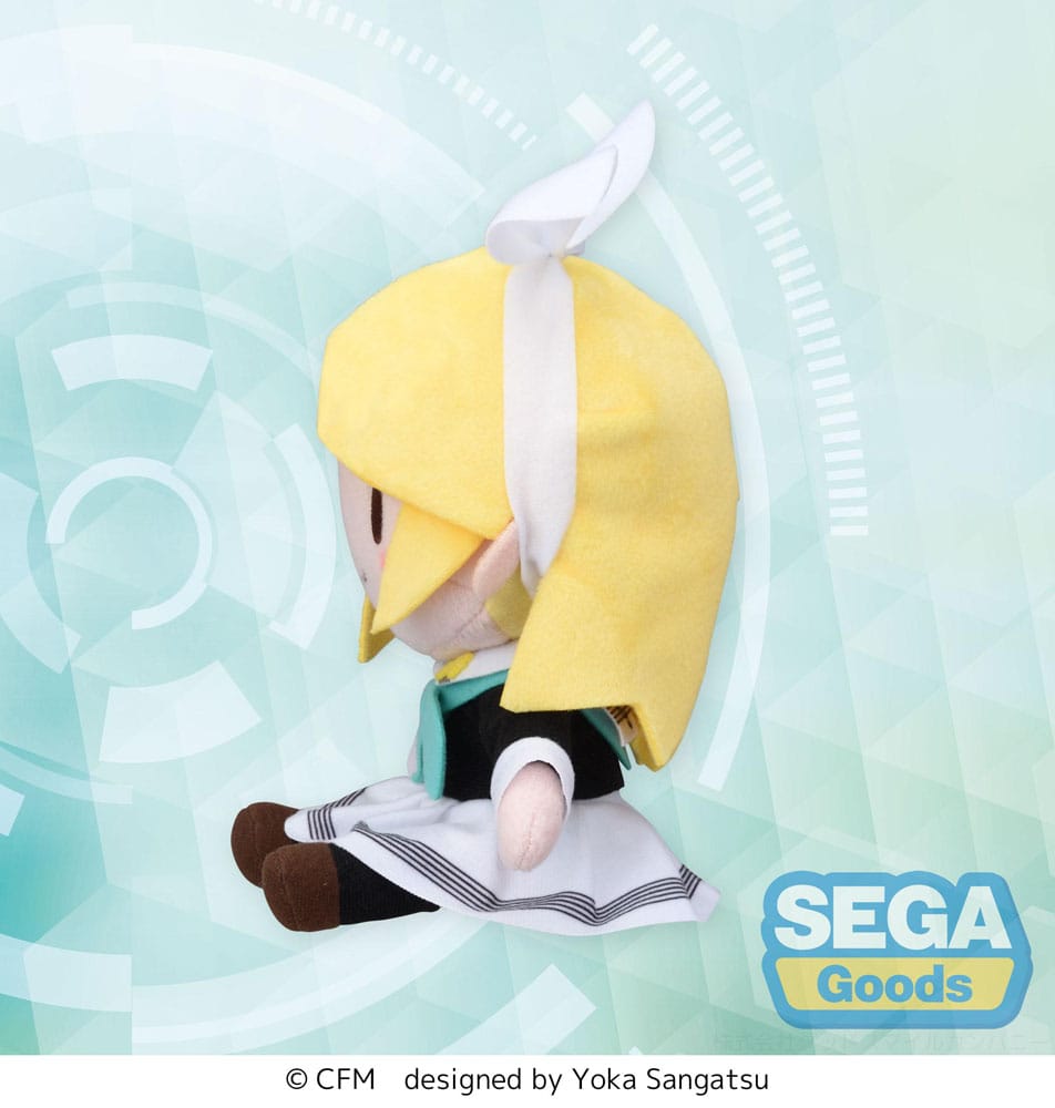 [PREORDER] Character Vocal Series 02: Kagamine Rin/Len Fuwa Petit Mini Plush Figure Kagamine Rin Uniform Ver. (EX) 16 cm