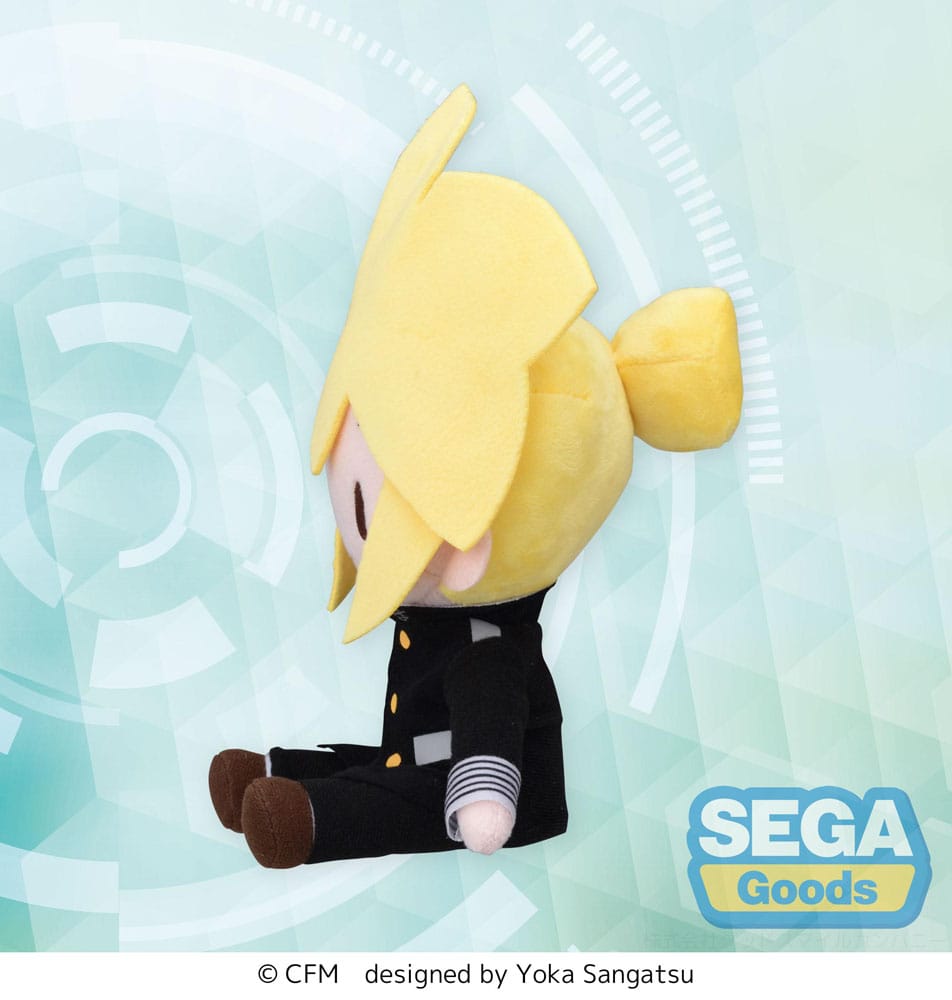 [PREORDER] Character Vocal Series 02: Kagamine Rin/Len Fuwa Petit Mini Plush Figure Kagamine Len Uniform Ver. (EX) 16 cm