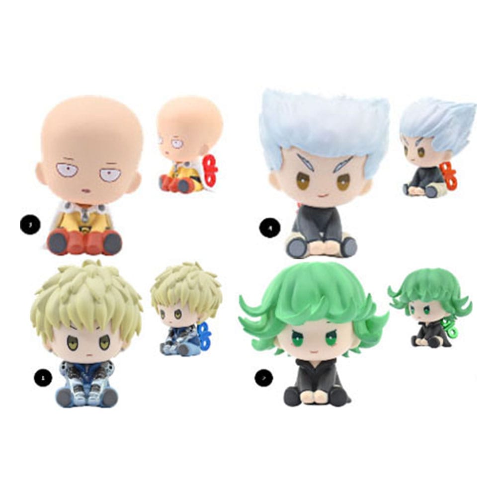 [PREORDER] One Punch Man Petatto Clockwork PVC Figures Vol. 1 4 cm Assortment (12)